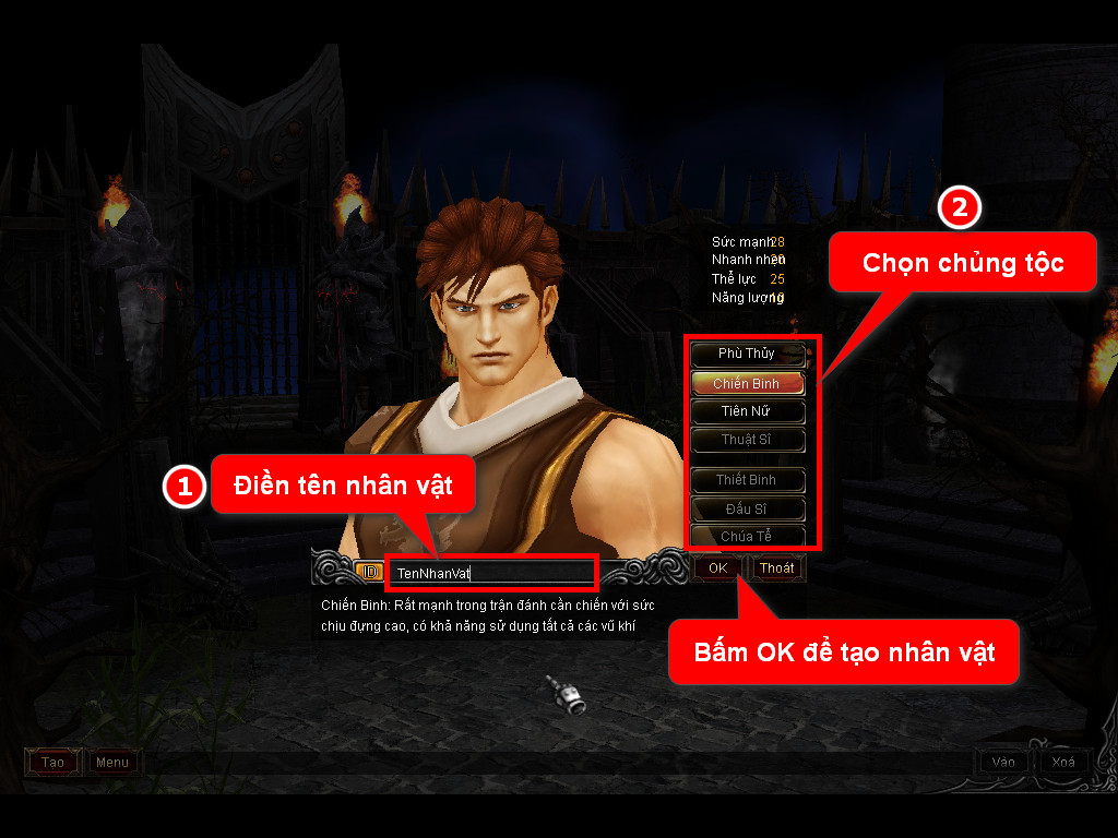 Chức năng chính của Game MU Hồng Long